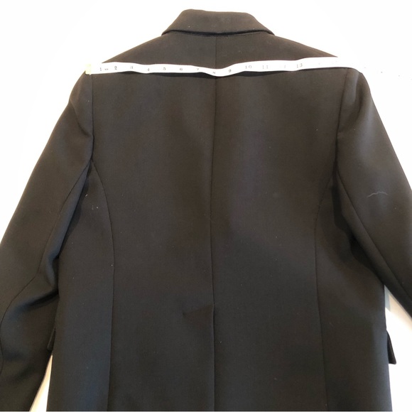 Joseph Savoy Black Wool Blazer Women Size M - Picture 8 of 17